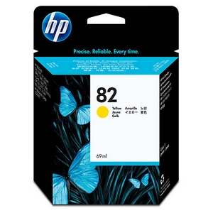 muc in hp 82 69 ml yellow ink cartridge c4913a